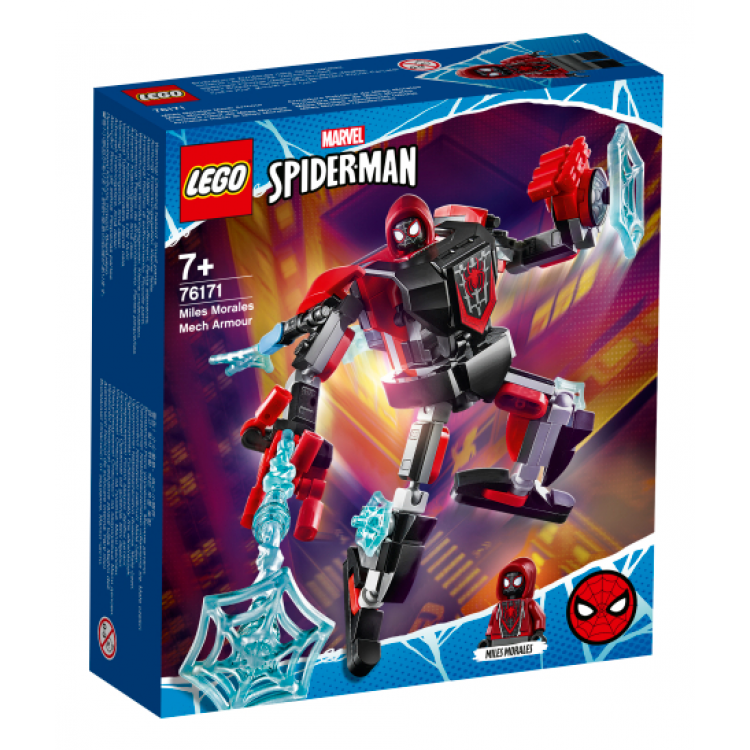 LEGO Super Heroes Miles Morales obrnený mech 